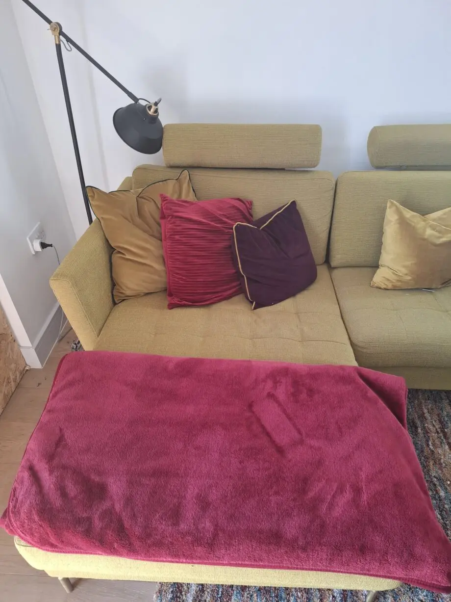 BoConcept Green Chaise lounge sofa