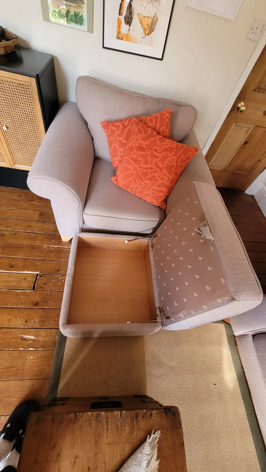 Sofa, Armchair, Ottoman Set