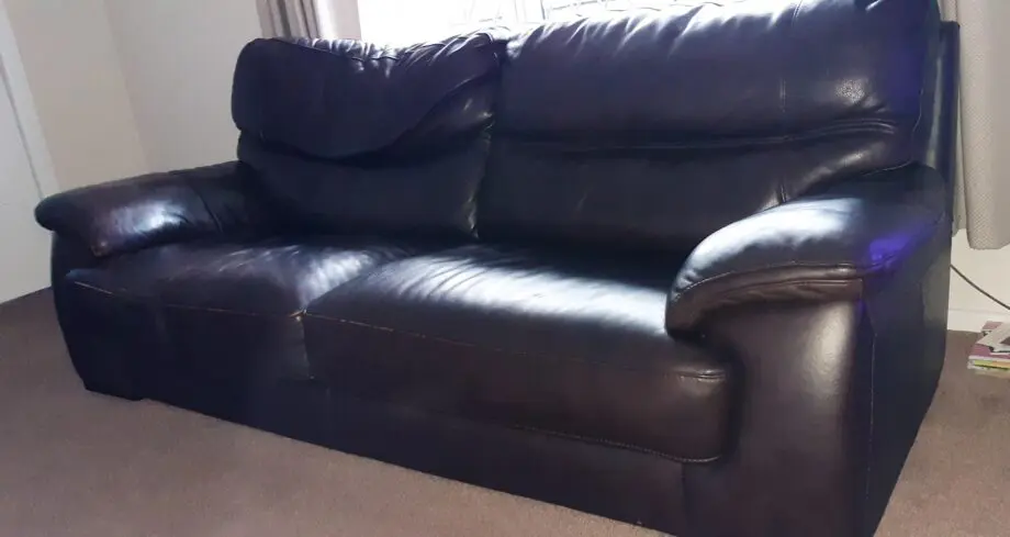 Sofology brown violino leather 3 piece suite