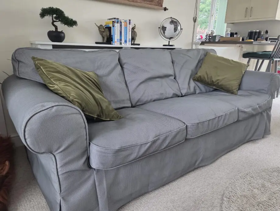 IKEA Ektorp Grey 3 piece sofa