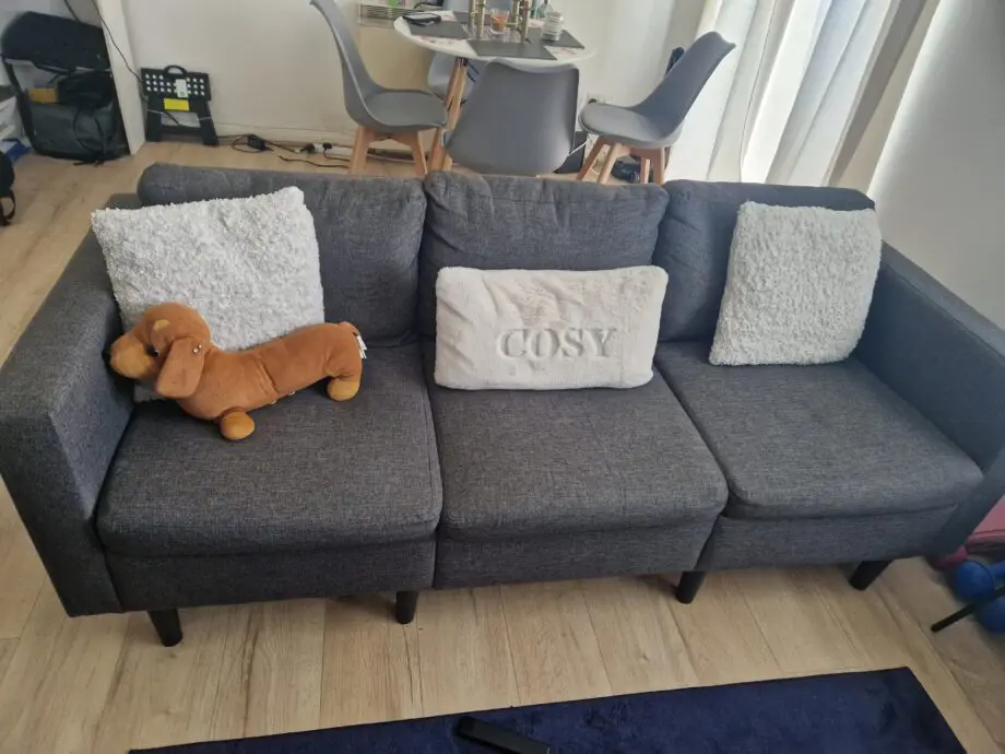 Weyfair sofa with life time warranty