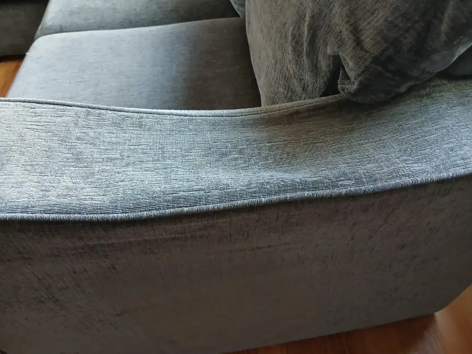DFS grey left-hand chaise
