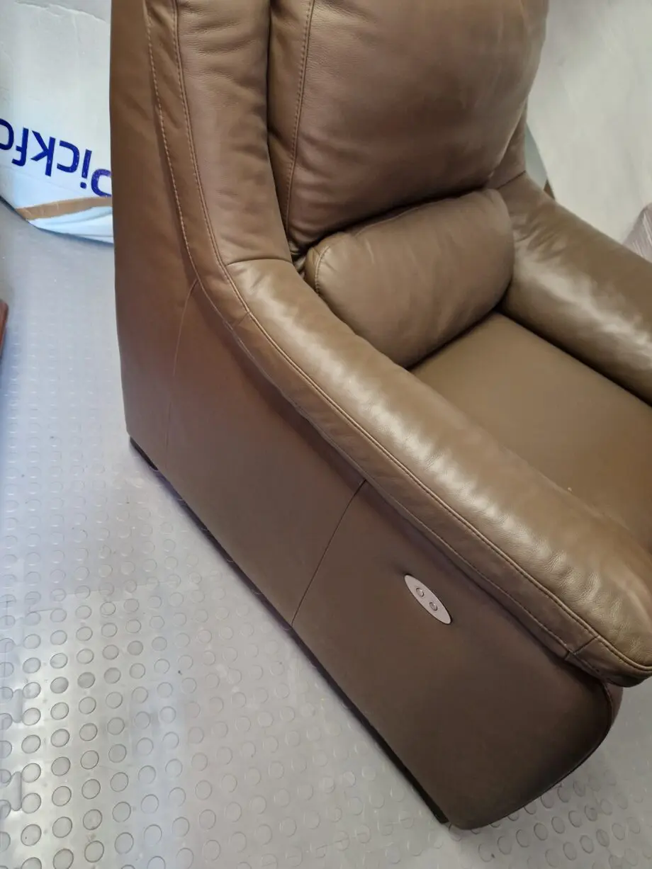Italian Leather Electric Chair