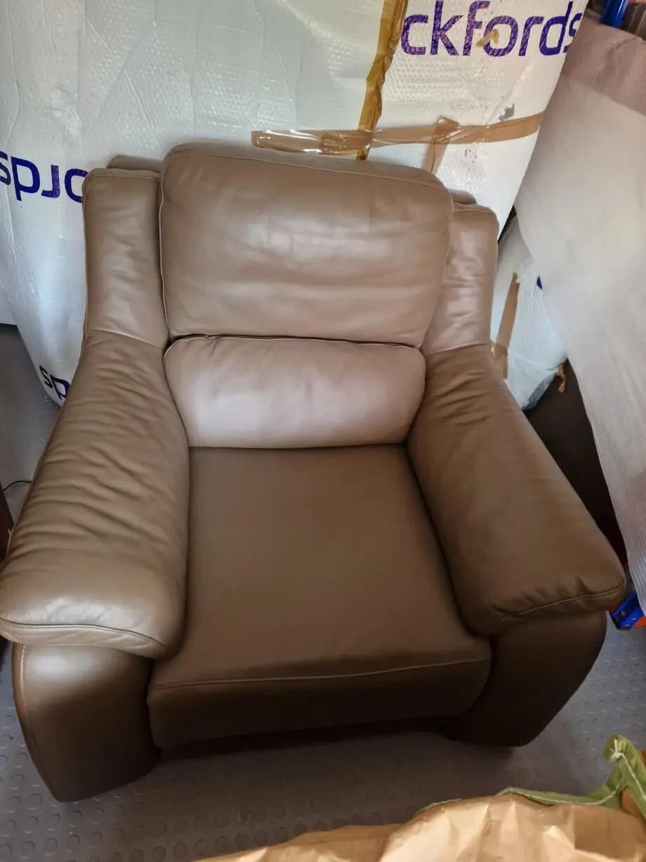 Italian Leather Electric Chair