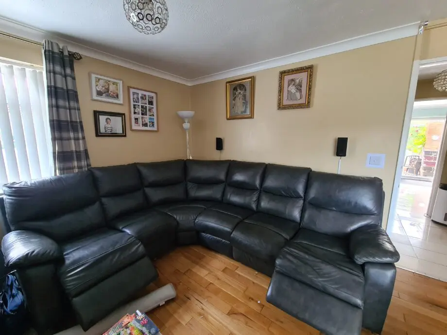 Harveys Charcoal Reclining Corner Sofa