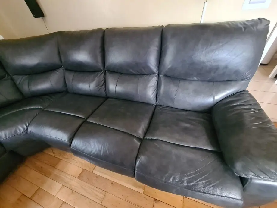 Harveys Charcoal Reclining Corner Sofa
