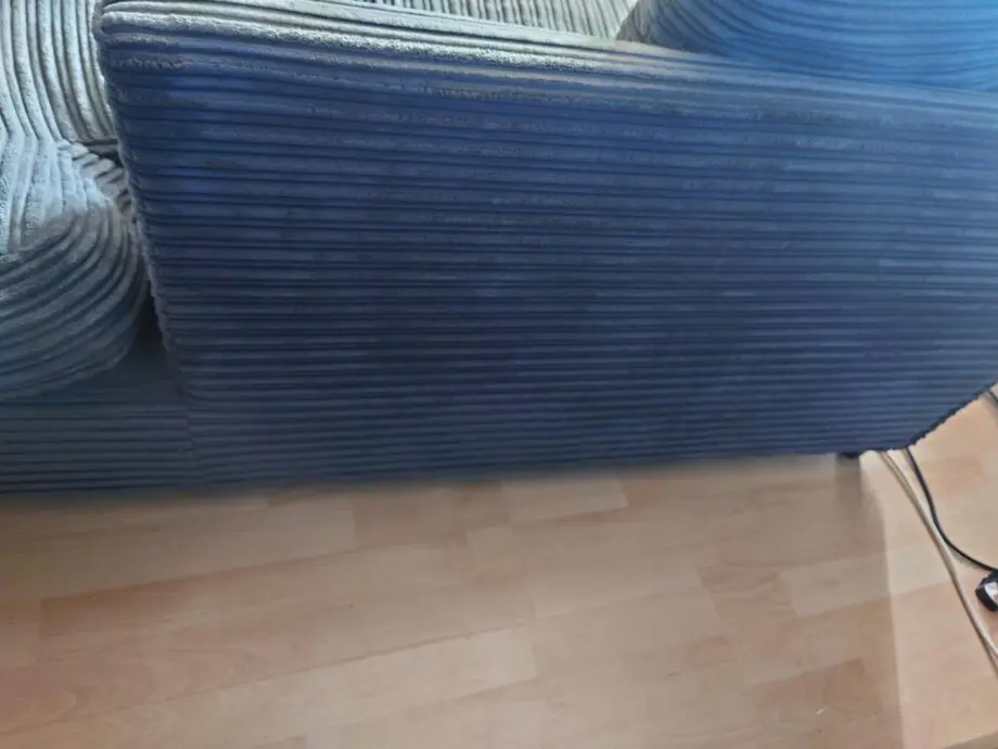 Charcoal corner sofa. good condition