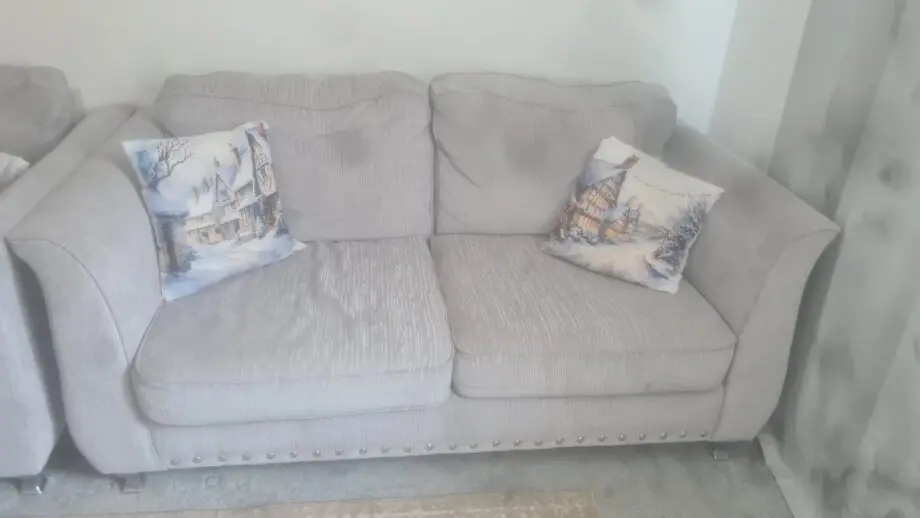 Greyish Silver with silver legs