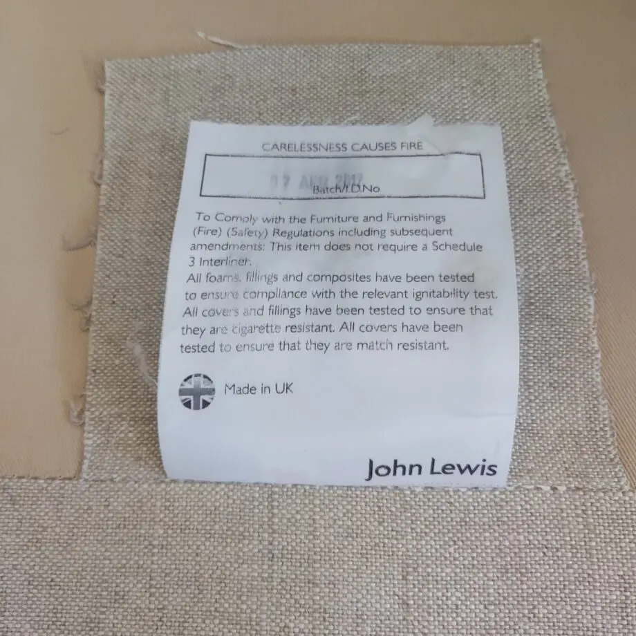 John Lewis small 2 seater cromwell Linamore sofa