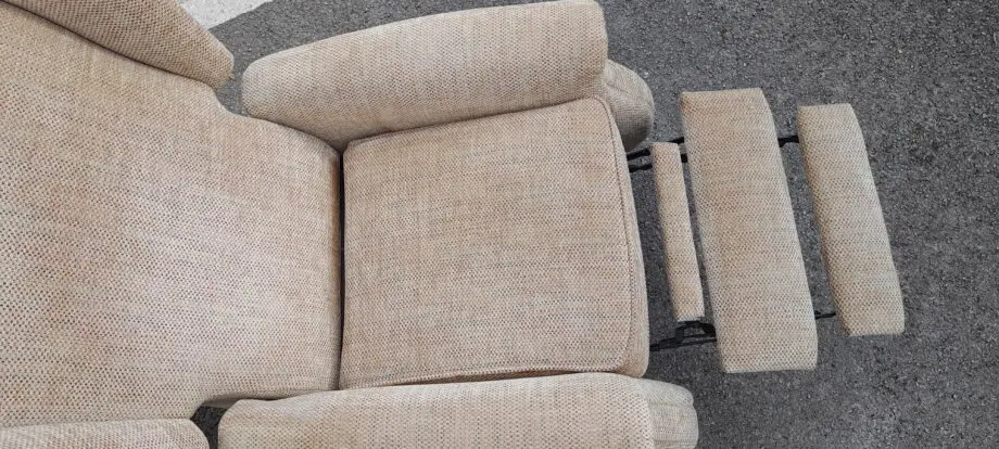 As new Parker Knoll electrically Reclining Armchair with USB port