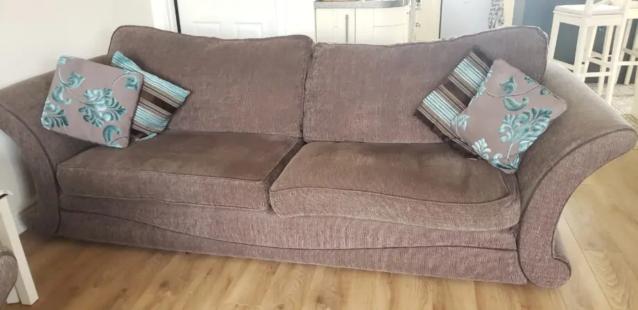 DFS Brown Sofa set