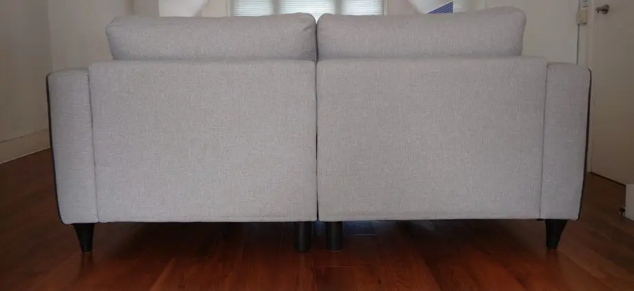 DFS light gray Edie 3 seater sofa