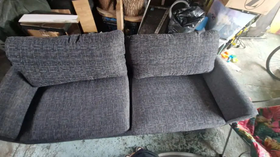 Argos charcoal sofa