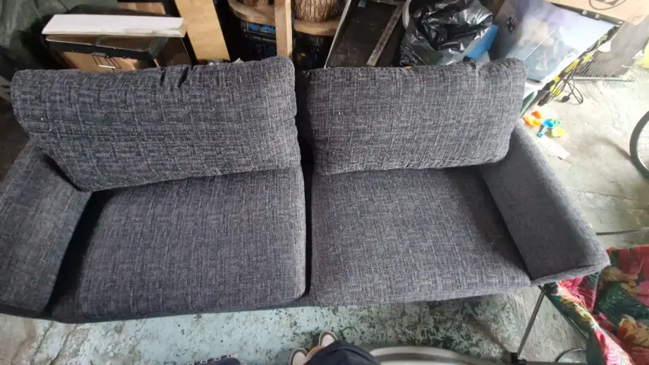 Argos charcoal sofa