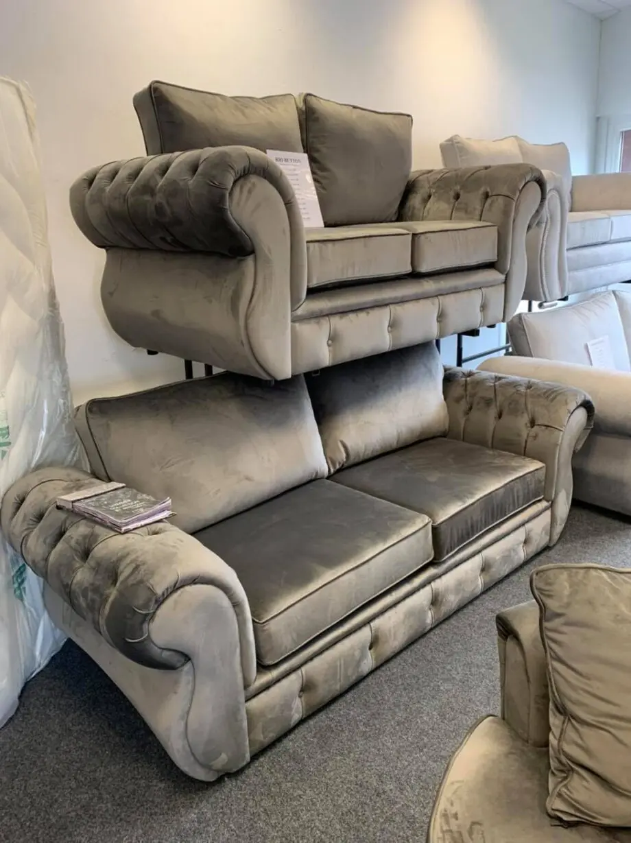 Rio Chesterfield 3+2 Sofa Set For Sale