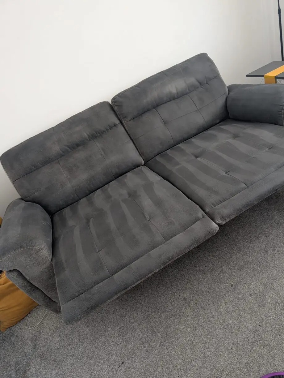 Electric reclining sofa set