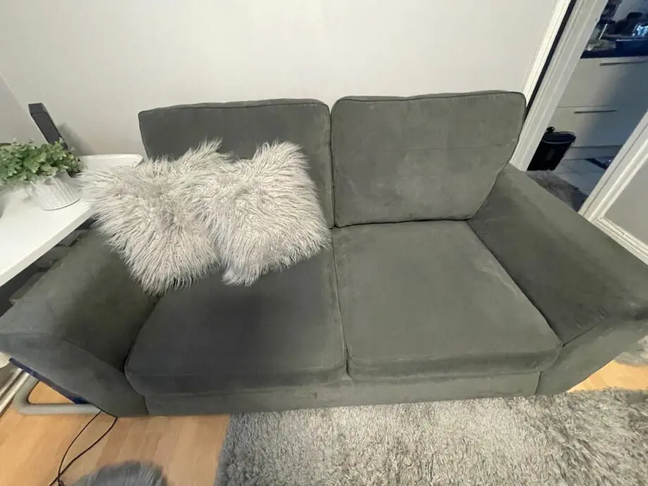 DFS Grey Corner Sofa Bed with Extra Two Seating Sofa