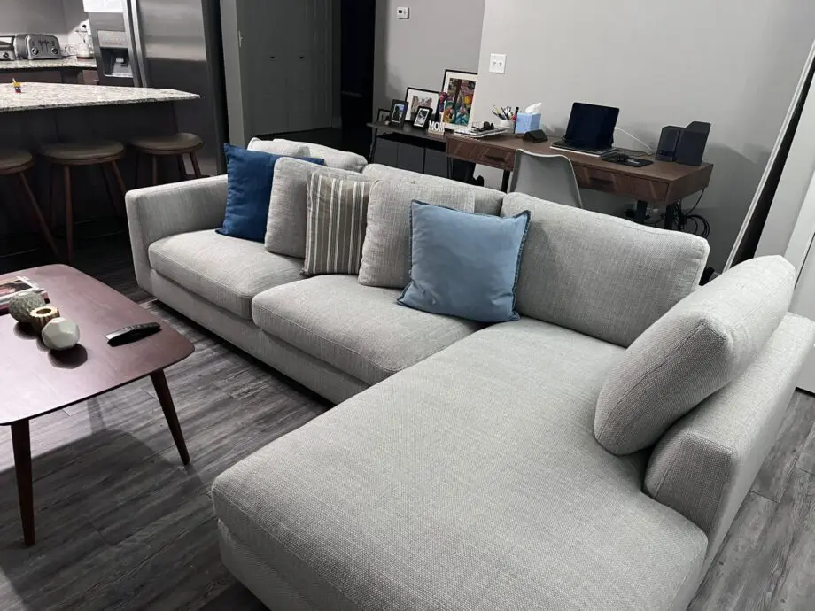 Loaf Corner High Back Long Chaise Corner Sofa