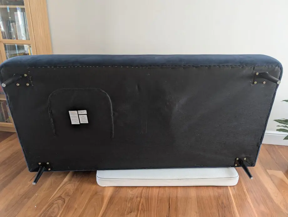 Made.com Sofa Set - Navy Blue Velvet - Kooper 2 Seater Sofa + Giselle 2 Seater Sofa: Good condition, Well maintained