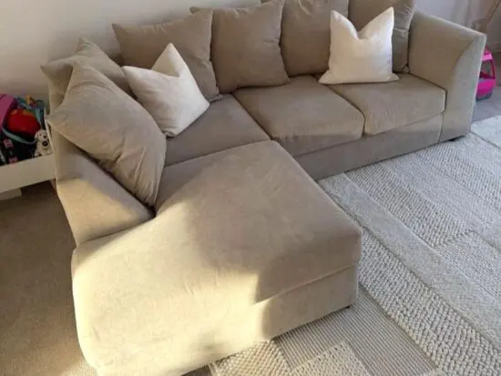Sofaclub Beige Corner Sofa For Sale