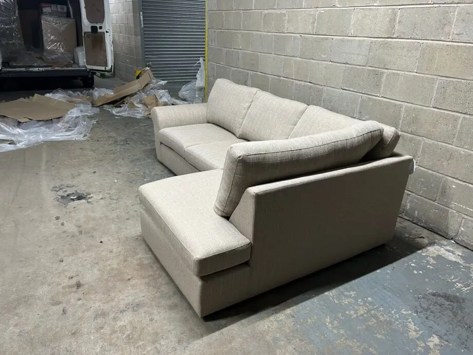 Next Corner Sofa + Footstool For Sale