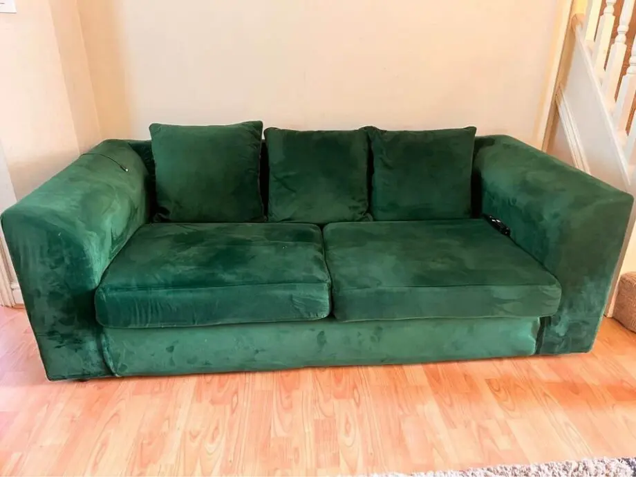 Green 3 Plus 2 sofa set