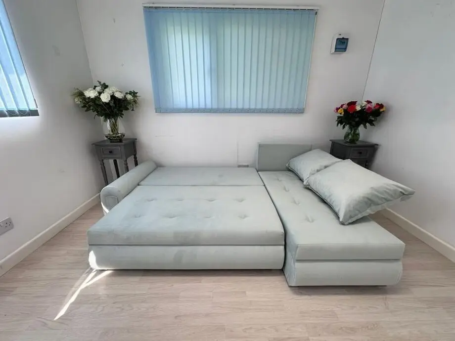 Next Pull Out Corner Sofa Bed With Storage Option For Sale