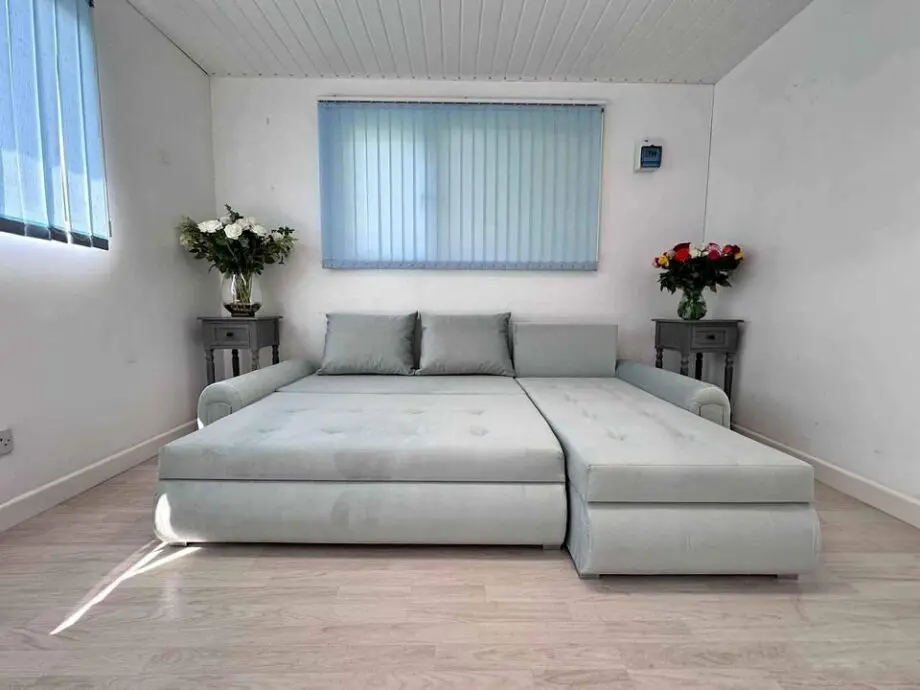 Next Pull Out Corner Sofa Bed With Storage Option For Sale