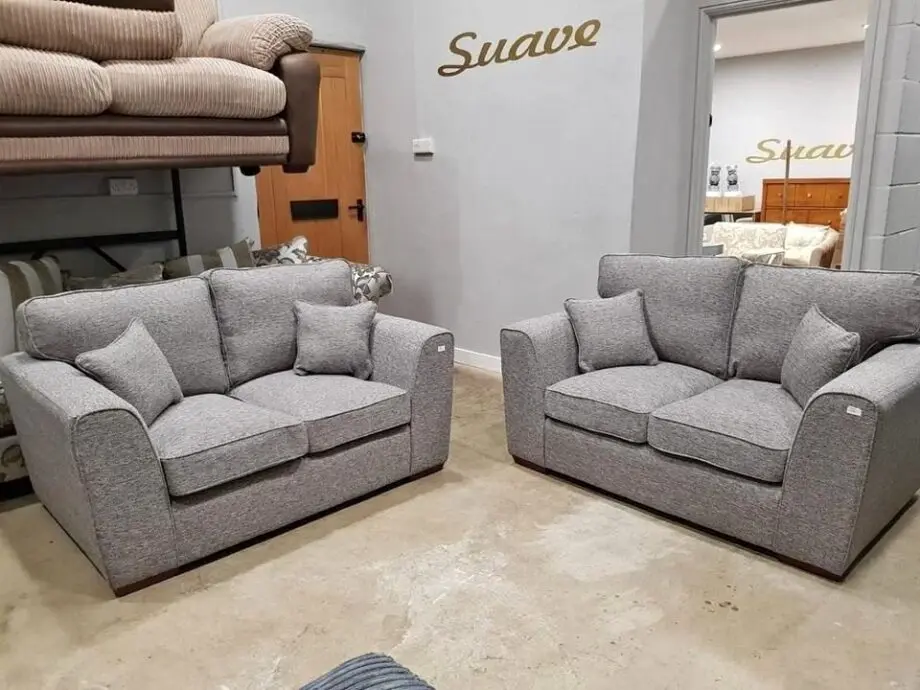 Grey 3 Plus 2 sofa set Brand New