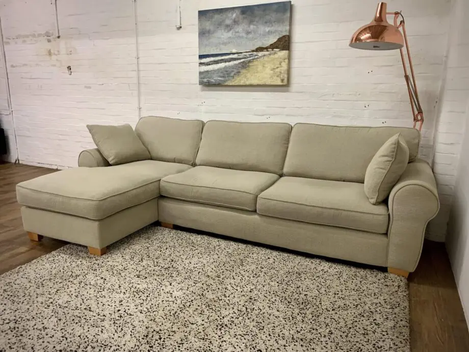 Sofa Club Corner Sofa With High Back Cushions / Cash on Delivery