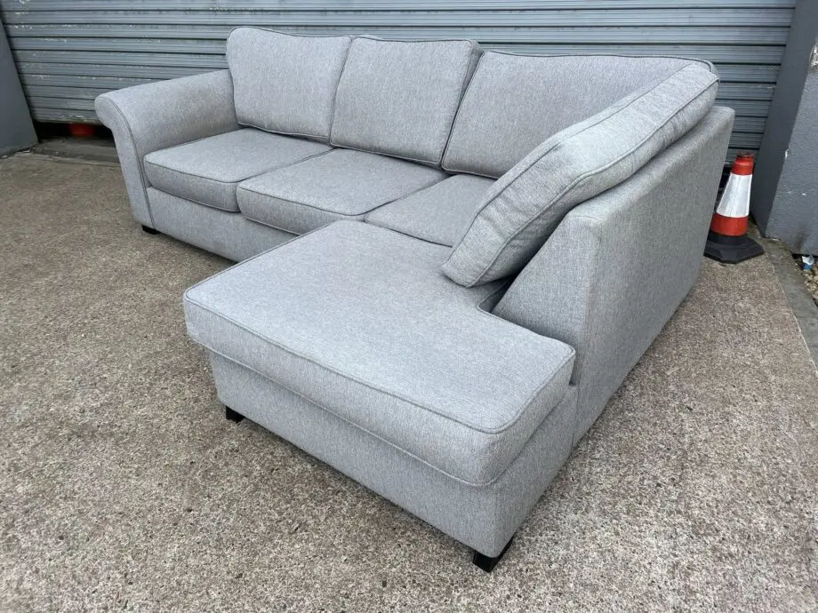 Next Grey 4-Seater Corner Sofa - Free Home Delivery Included"