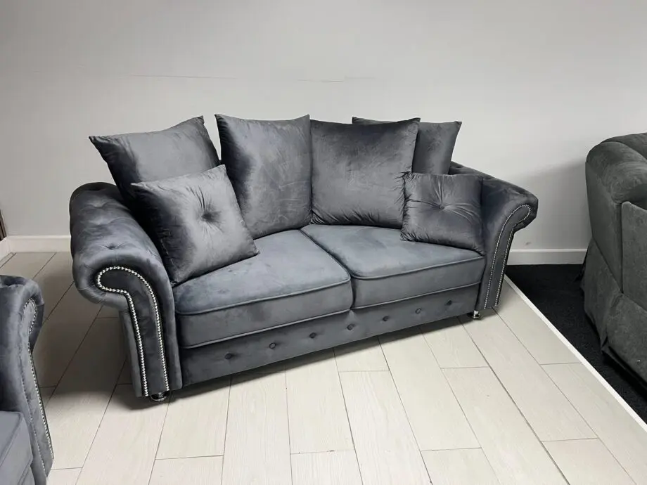 Chesterfield Ashwin Sofa || 5 Seater Corner & 3+2 Sofa Set For Sale