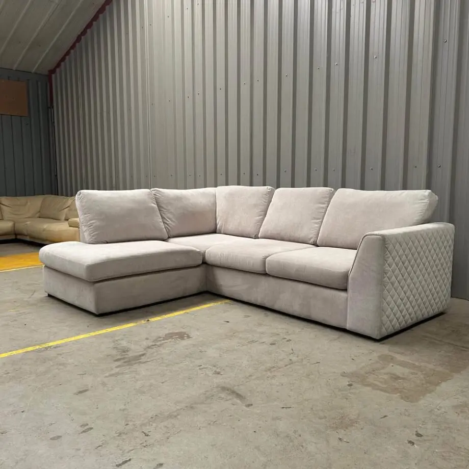 Cream DFS “Orka” corner sofa - delivery available