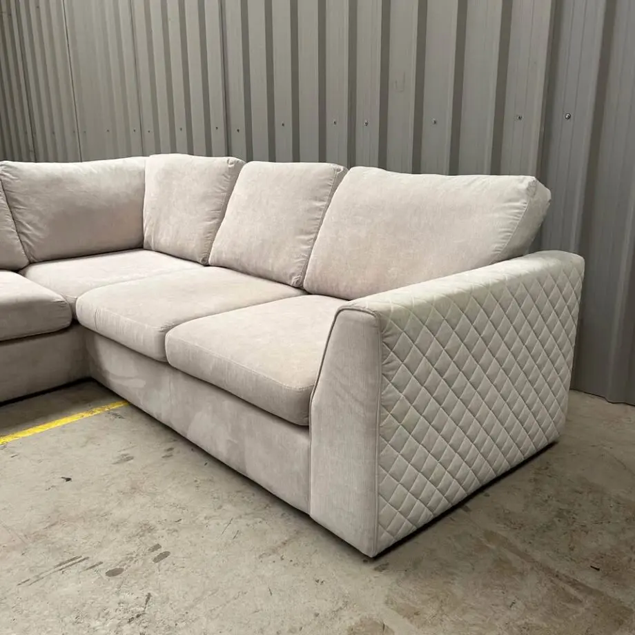 Cream DFS “Orka” corner sofa - delivery available