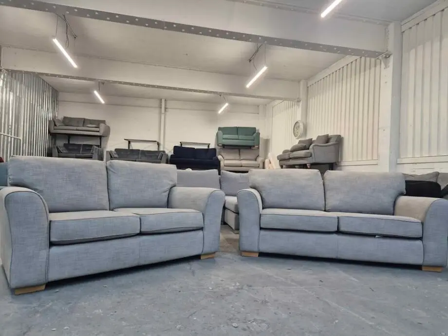 3, 2 seater sofa