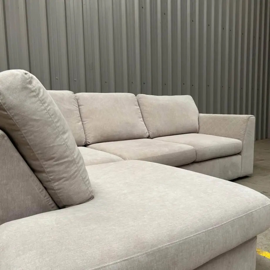 Cream DFS “Orka” corner sofa - delivery available