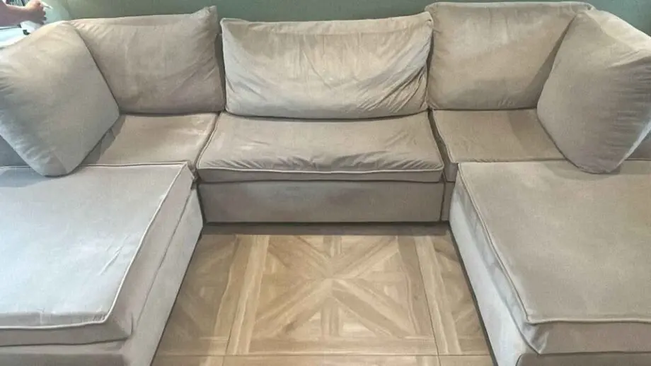 U shape sofa lounge, cinema couch