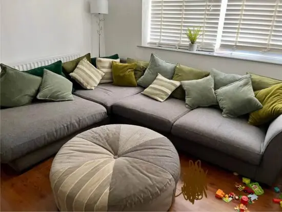 4 seater L shape sofa