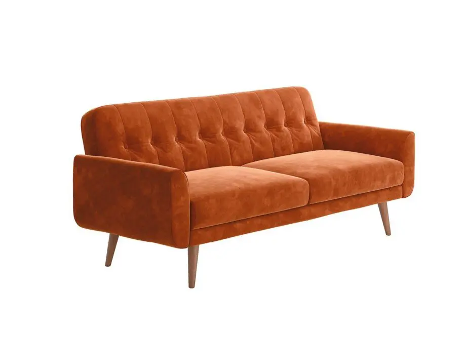 Dreams Orange Gallway 3-Seater Clic-Clac Sofa Bed