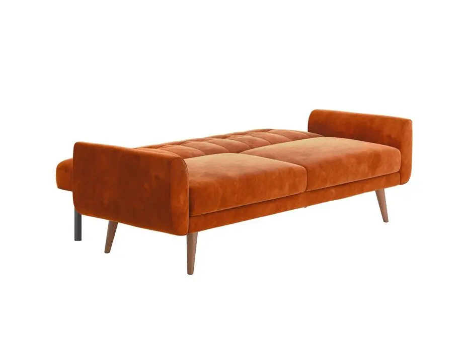 Dreams Orange Gallway 3-Seater Clic-Clac Sofa Bed
