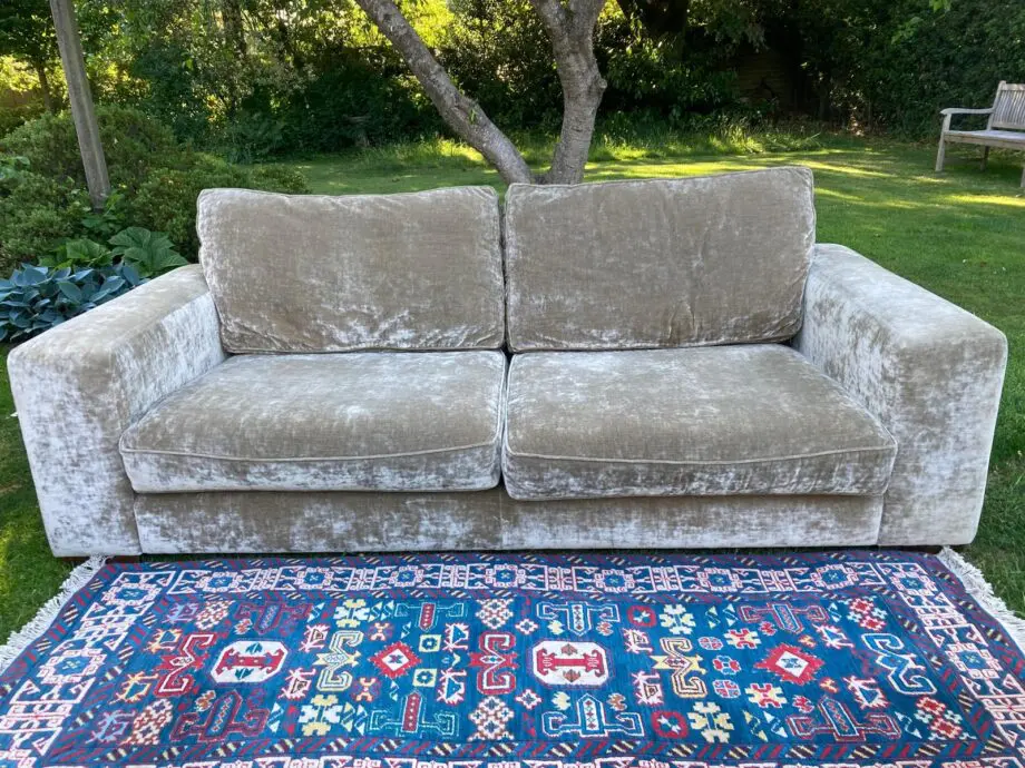 Large sofa grey/green