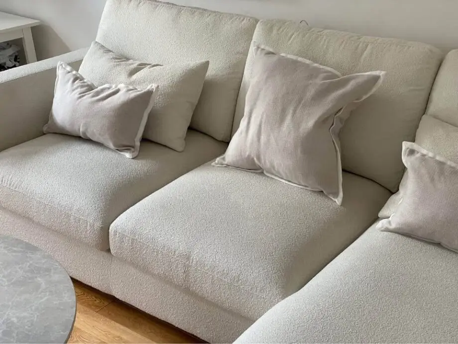 Calix Cream Boucle Corner Sofa