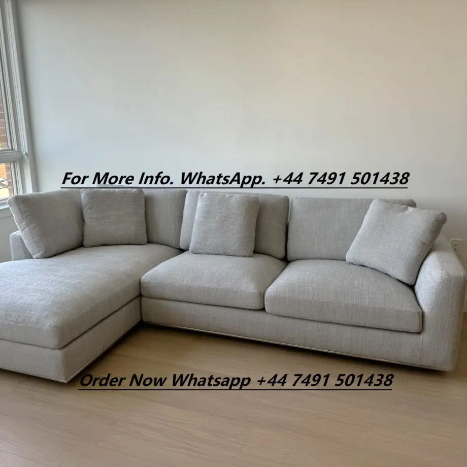 Grey Loaf Sectional Corner Sofa For Sale
