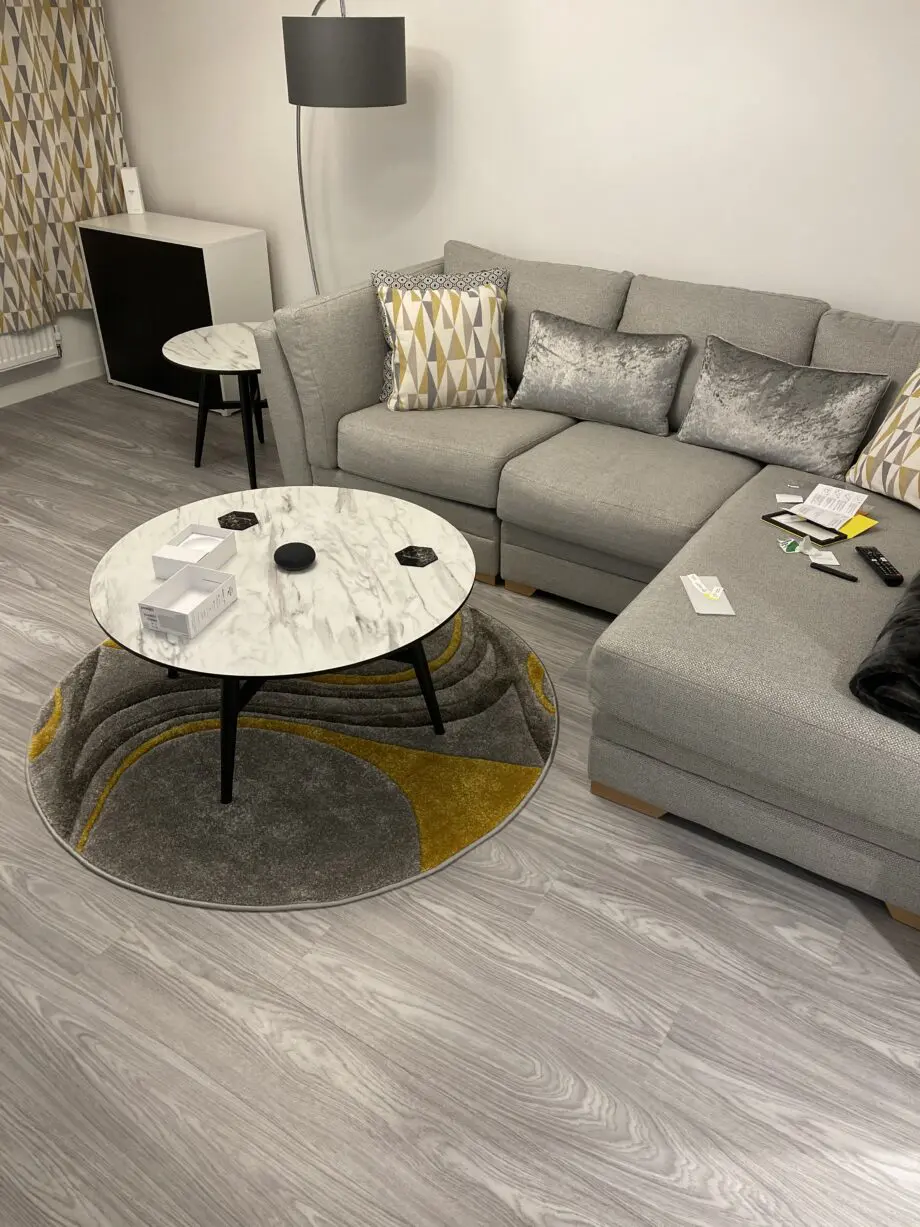 DFS Grey Corner Sofa