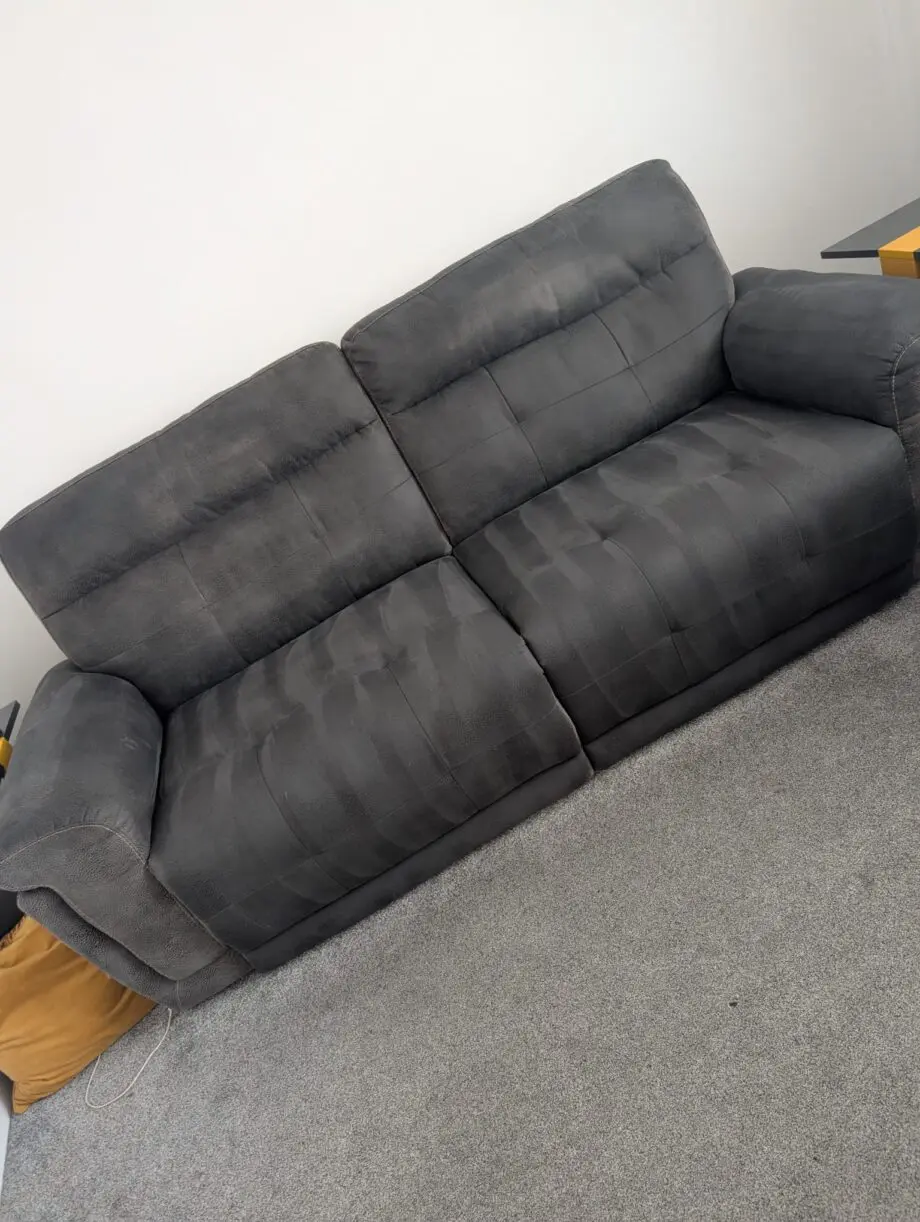 Electric reclining sofa set