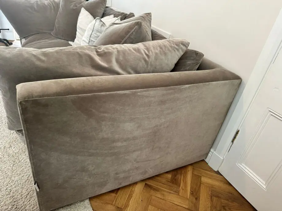 Loaf Modular Sofa - Clever Velvet – Feather Filled – Includes matching footstool