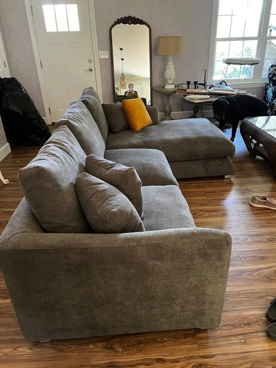John Lewis Sectional Corner Sofa - Free Delivery" Black Grey & Cream Colour Available