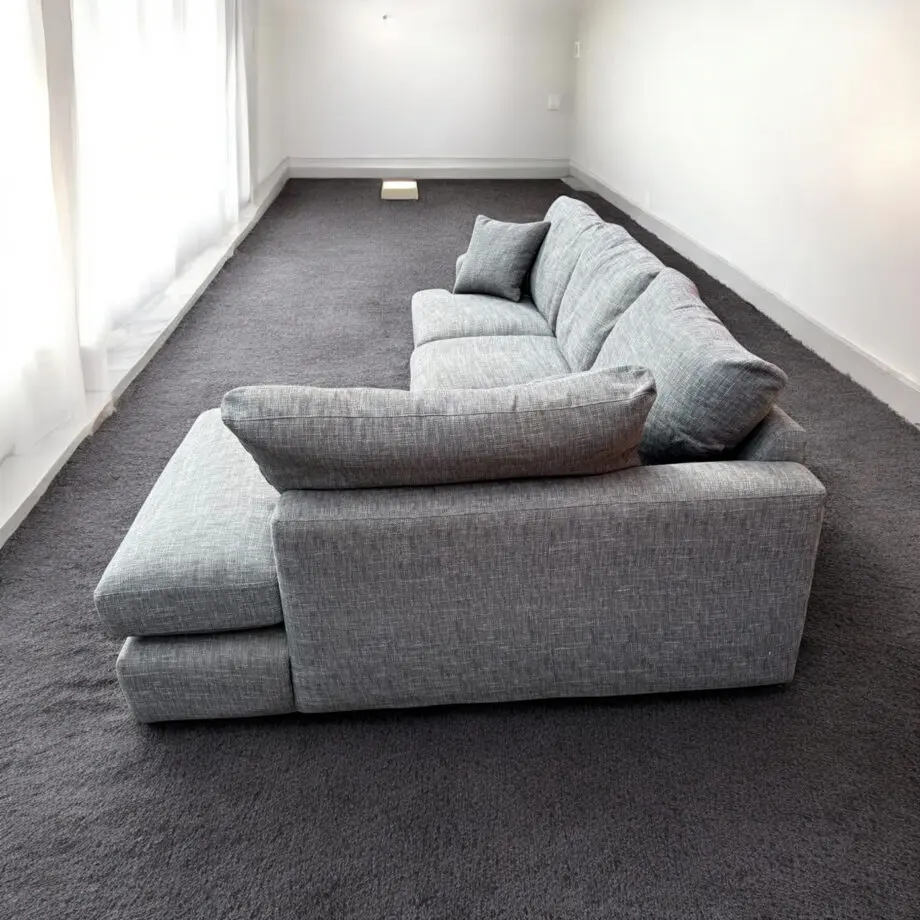 Next Grey Parker Platform Corner Sofa