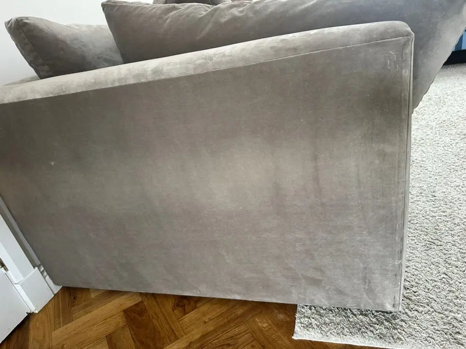Loaf Modular Sofa - Clever Velvet – Feather Filled – Includes matching footstool