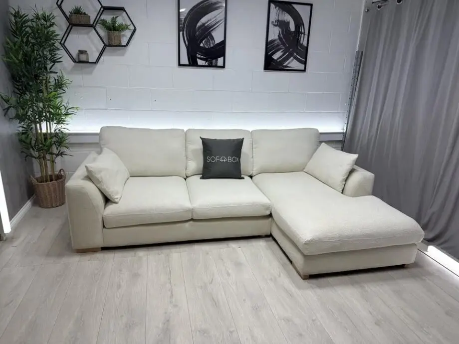 Dfs Calix Boucle Sofa || Colour: Lvory